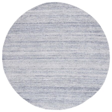 Safavieh 6 x 6 ft. Mirage Hand Tufted Round Area Rug; Blue & Ivory MIR425M-6R
